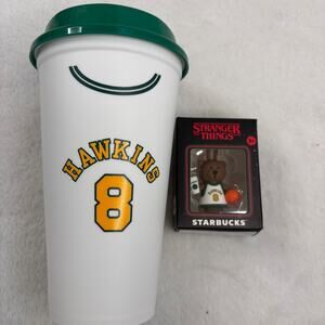 Starbucks Latin America Exclusive Stranger Things Reusable cup & Stopper-LUCAS